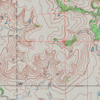 United States Geological Survey Richmond, KS (1965, 24000-Scale) digital map