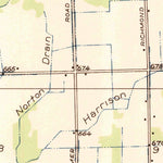 United States Geological Survey Richmond, MI (1936, 31680-Scale) digital map