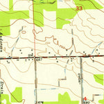 United States Geological Survey Richmond, MI (1952, 24000-Scale) digital map