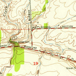 United States Geological Survey Richmond, MI (1952, 24000-Scale) digital map