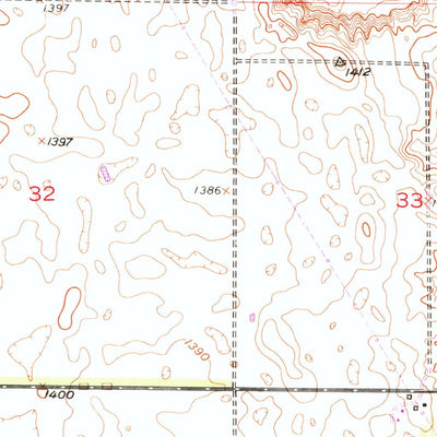 United States Geological Survey Richmond NE, SD (1952, 24000-Scale) digital map