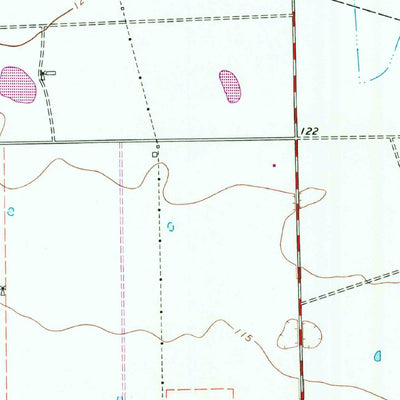 United States Geological Survey Richmond NE, TX (1971, 24000-Scale) digital map