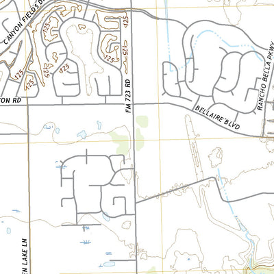 United States Geological Survey Richmond NE, TX (2022, 24000-Scale) digital map