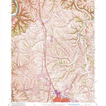 United States Geological Survey Richmond North, KY (1965, 24000-Scale) digital map