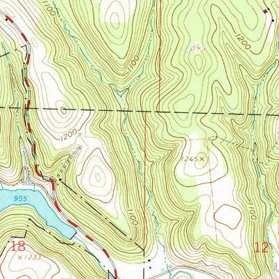 United States Geological Survey Richmond, OH (1960, 24000-Scale) digital map