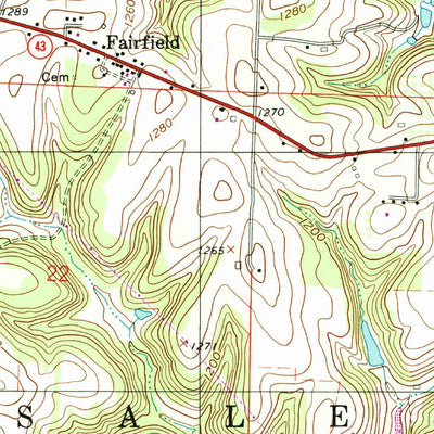 United States Geological Survey Richmond, OH (1994, 24000-Scale) digital map