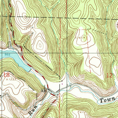 United States Geological Survey Richmond, OH (1994, 24000-Scale) digital map