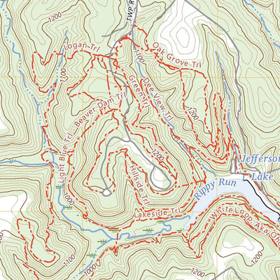 United States Geological Survey Richmond, OH (2023, 24000-Scale) digital map