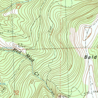 United States Geological Survey Richmond, OR (1990, 24000-Scale) digital map