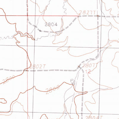 United States Geological Survey Richmond Reservoir, MT (1984, 24000-Scale) digital map