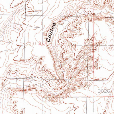 United States Geological Survey Richmond Reservoir, MT (1984, 24000-Scale) digital map
