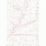 United States Geological Survey Richmond Reservoir NW, MT (1984, 24000-Scale) digital map