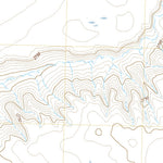 United States Geological Survey Richmond Reservoir SW, MT (2020, 24000-Scale) digital map