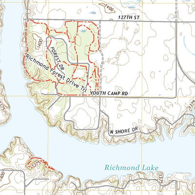 United States Geological Survey Richmond, SD (2021, 24000-Scale) digital map