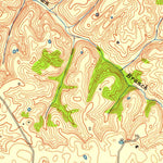 United States Geological Survey Richmond South, KY (1953, 24000-Scale) digital map