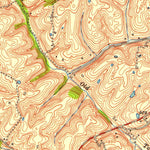 United States Geological Survey Richmond South, KY (1953, 24000-Scale) digital map