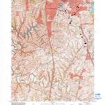 United States Geological Survey Richmond South, KY (1997, 24000-Scale) digital map