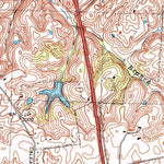 United States Geological Survey Richmond South, KY (1997, 24000-Scale) digital map