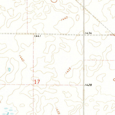 United States Geological Survey Richmond SW, SD (1970, 24000-Scale) digital map