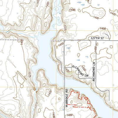 United States Geological Survey Richmond SW, SD (2021, 24000-Scale) digital map