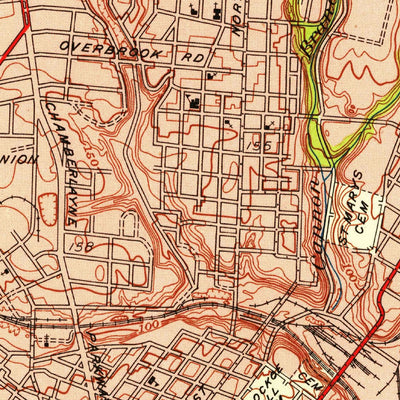 United States Geological Survey Richmond, VA (1934, 24000-Scale) digital map