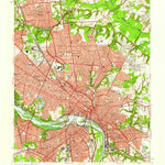 United States Geological Survey Richmond, VA (1956, 24000-Scale) digital map