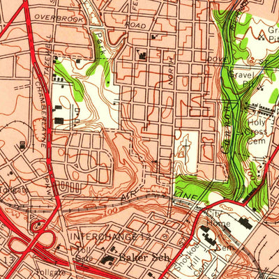 United States Geological Survey Richmond, VA (1956, 24000-Scale) digital map