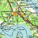 United States Geological Survey Richmond, VA-MD (1943, 250000-Scale) digital map