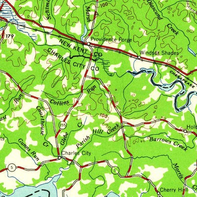 United States Geological Survey Richmond, VA-MD (1959, 250000-Scale) digital map