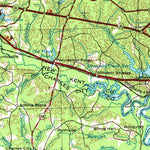 United States Geological Survey Richmond, VA-MD (1973, 250000-Scale) digital map