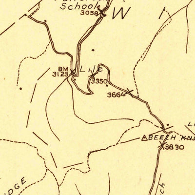 United States Geological Survey Richmond, WV (1921, 48000-Scale) digital map