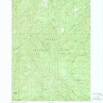 United States Geological Survey Richter Mountain, OR (1989, 24000-Scale) digital map