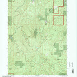 United States Geological Survey Richter Mountain, OR (1998, 24000-Scale) digital map