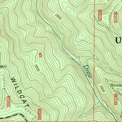United States Geological Survey Richter Mountain, OR (1998, 24000-Scale) digital map