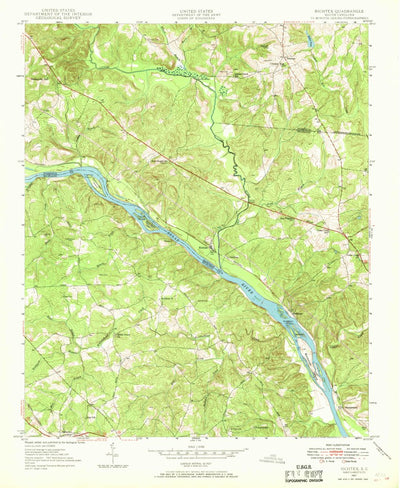 United States Geological Survey Richtex, SC (1947, 24000-Scale) digital map