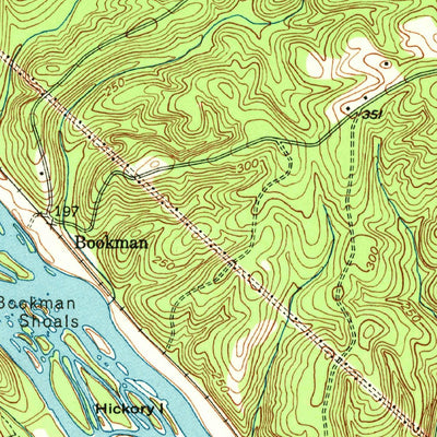 United States Geological Survey Richtex, SC (1947, 24000-Scale) digital map