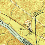 United States Geological Survey Richtex, SC (1949, 24000-Scale) digital map