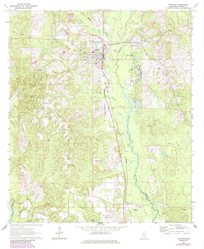 United States Geological Survey Richton, MS (1964, 24000-Scale) digital map