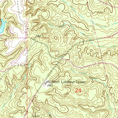 United States Geological Survey Richton, MS (1964, 24000-Scale) digital map