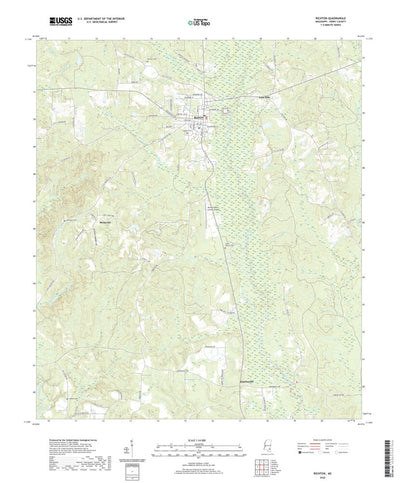 United States Geological Survey Richton, MS (2020, 24000-Scale) digital map