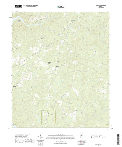 United States Geological Survey Richville, AL (2020, 24000-Scale) digital map