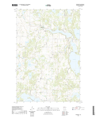 United States Geological Survey Richwood, MN (2022, 24000-Scale) digital map