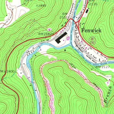 United States Geological Survey Richwood, WV (1972, 24000-Scale) digital map