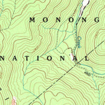 United States Geological Survey Richwood, WV (1995, 24000-Scale) digital map