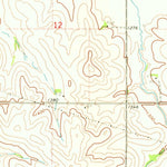 United States Geological Survey Ricketts, IA (1971, 24000-Scale) digital map