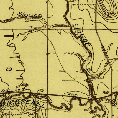 United States Geological Survey Rickreall, OR (1915, 31680-Scale) digital map
