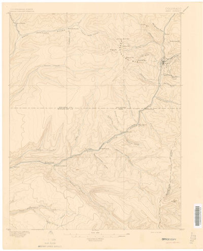 United States Geological Survey Rico, CO (1897, 62500-Scale) digital map