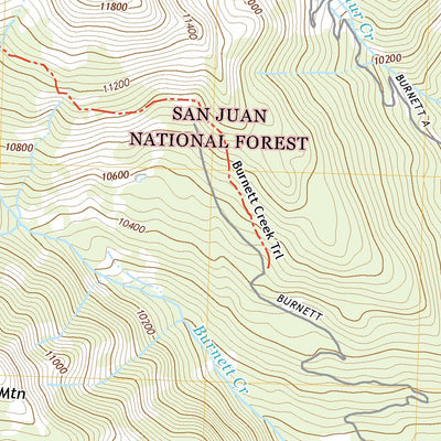 United States Geological Survey Rico, CO (2022, 24000-Scale) digital map