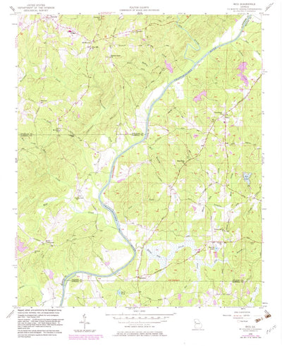 United States Geological Survey Rico, GA (1958, 24000-Scale) digital map
