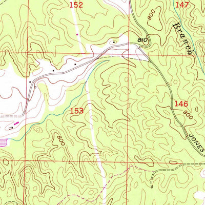 United States Geological Survey Rico, GA (1958, 24000-Scale) digital map